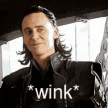 Loki Wink Loki GIF
