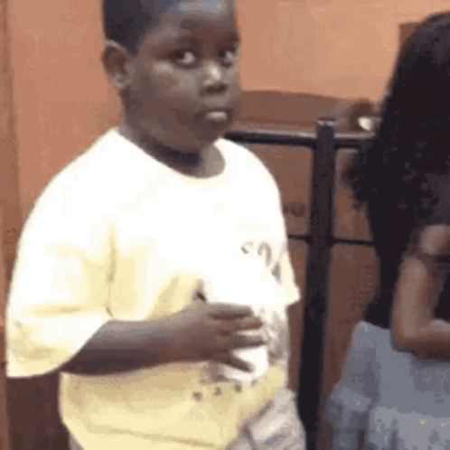 Looking Around Guilty GIF