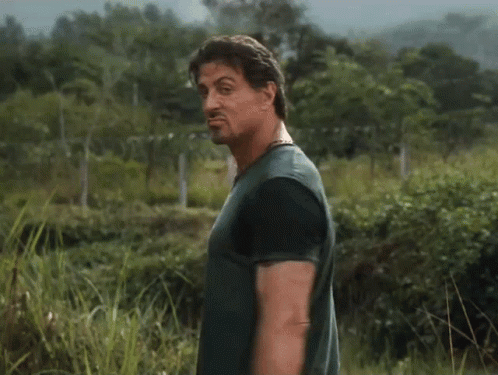 Looking Behind Barney Ross GIF