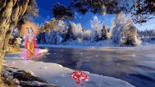 Lord Krishna GIF