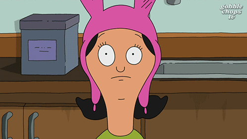 Louise Belcher Eye Twitching GIF