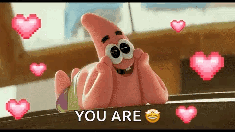 Love Patrick Star GIF
