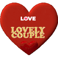 Lovely Couple Sticker