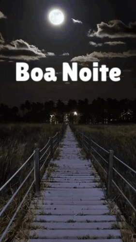 Lua Cheia Boa Noite GIF