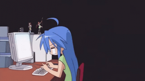 Lucky Star Anime GIF