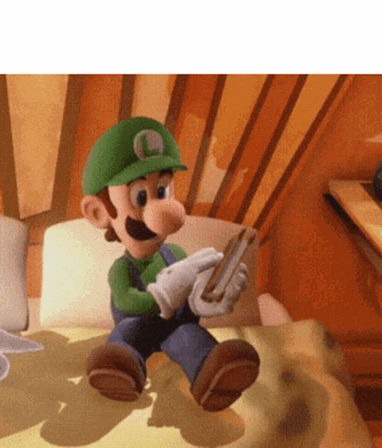 Luigi Sleep GIF