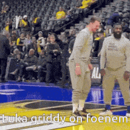 Luka Griddy On Foenem Luka Doncic GIF
