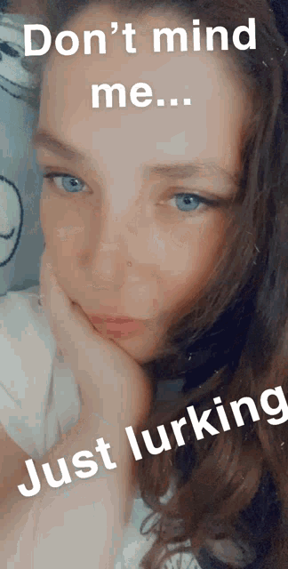 Lurking Just Lurking GIF