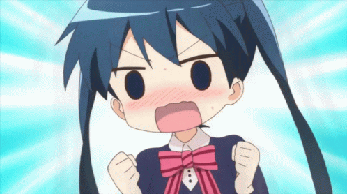 Mad Anime Girl Mad GIF