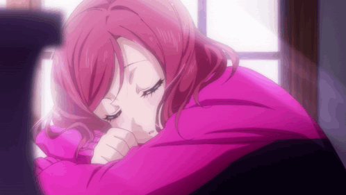 Maki Nishikino Sleeping GIF
