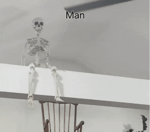 Man Skeleton GIF