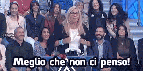 Mara Venier Domenica In GIF