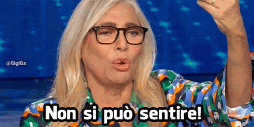 Mara Venier Non Si Puòsentire GIF