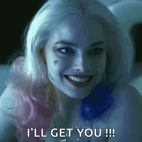 Margot Robbie Bite Me GIF