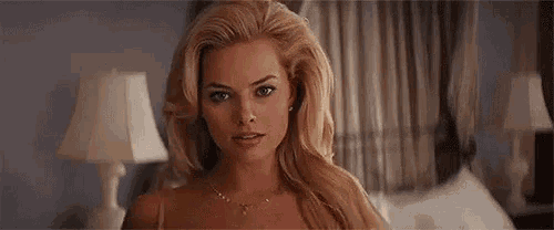 Margot Robbie Wolf Of Wall Street GIF