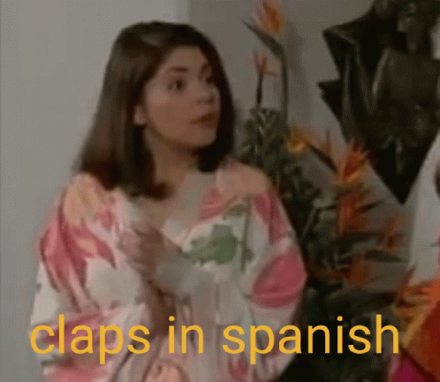 Maria Claps In Spanish Maria GIF
