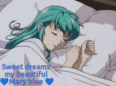 Mary Blue GIF