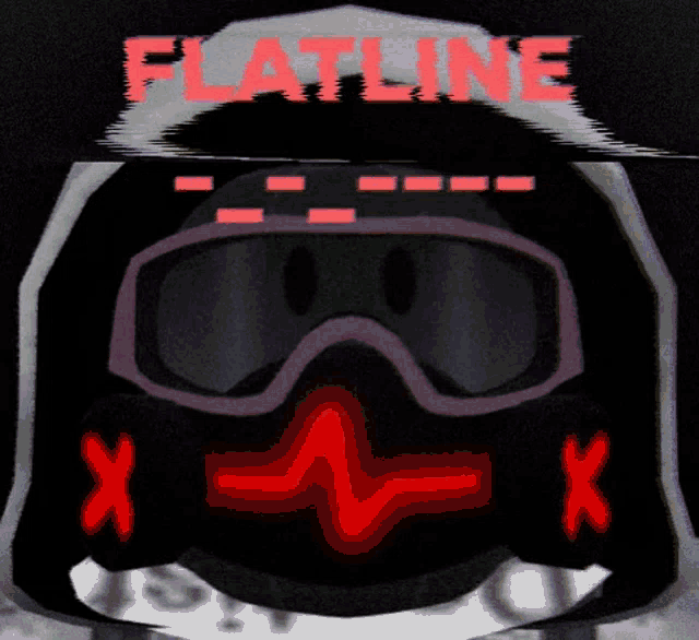 Mask Flatline GIF
