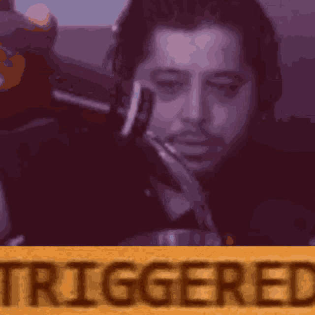 Maskulen Triggered GIF