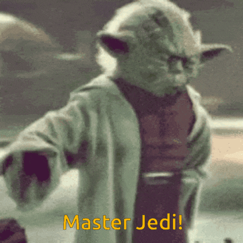 Master Jedi Yoda GIF