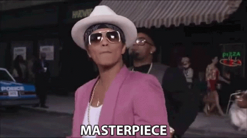Masterpiece Bruno Mars GIF