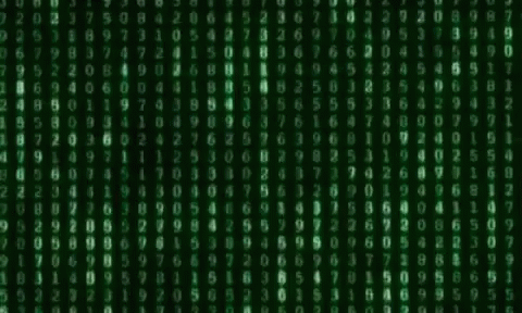 Matrix Numbers GIF