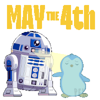 May 4th May The 4th Be With You Sticker