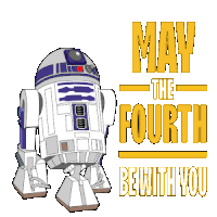 May 4th May The 4th Be With You Sticker