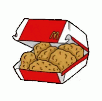 Mc Donalds Chicken Nuggets GIF