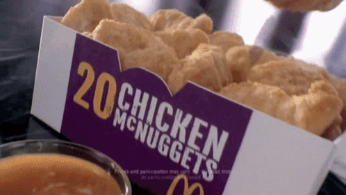 Mcdonalds Chicken Mcnuggets GIF