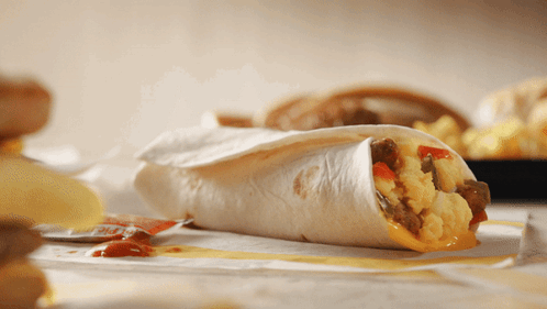 Mcdonalds Sausage Burrito GIF