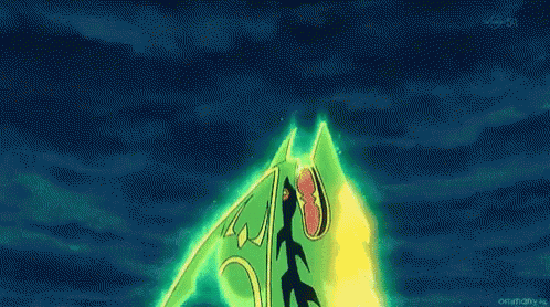 Mega Rayquaza Pokemon GIF