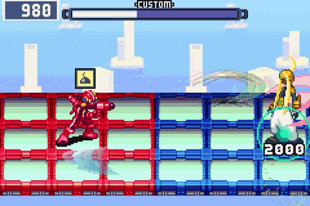 Megaman Battle Network Megaman GIF
