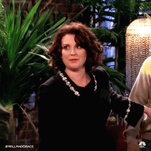 Megan Mullally Karen Walker GIF