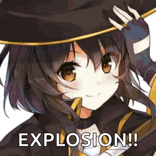 Megumin Explosion GIF
