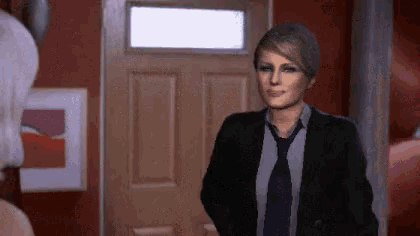 Melania Trump Morphin GIF