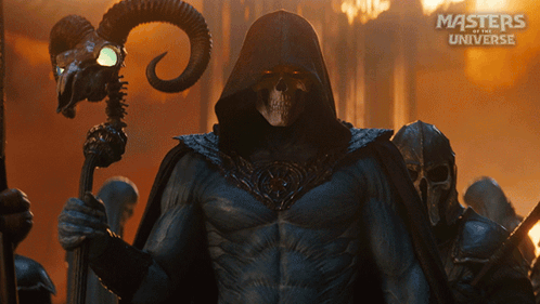 Menacing Stare Skeletor GIF