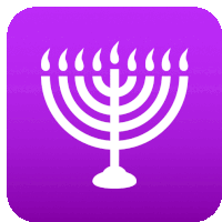 Menorah Symbols Sticker
