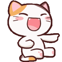 Meong Cat Sticker