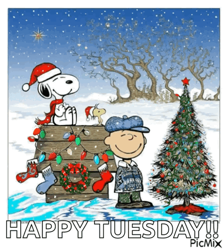 Merry Christmas Charlie Brown GIF