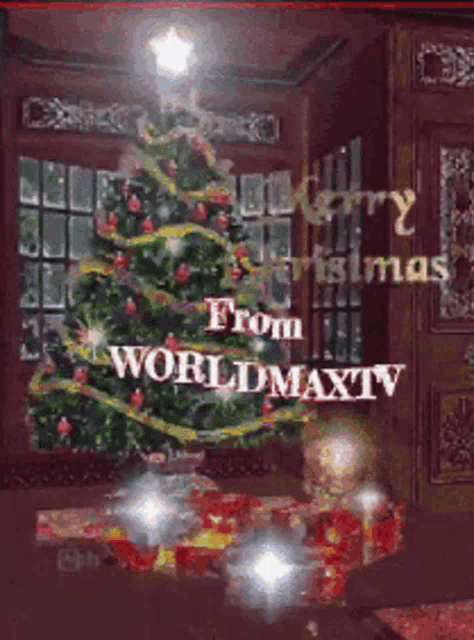Merry Christmas Chritmas Tree GIF