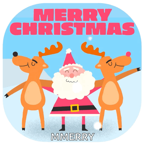 Merry Christmas Dancing GIF