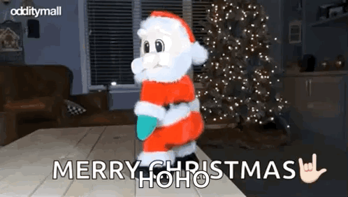 Merry Christmas Eve Santa Twerk GIF