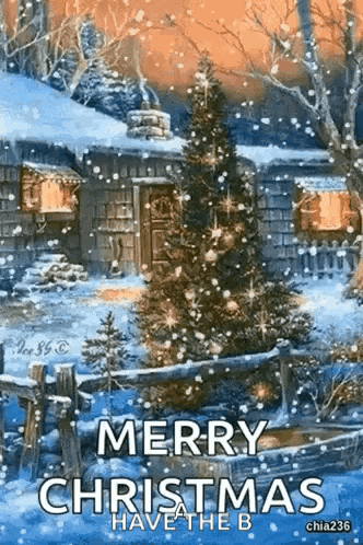 Merry Christmas Happy Holidays GIF