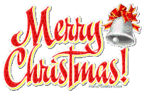Merry Christmas Jingle Bells Sticker