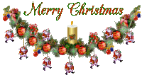 Merry Christmas Santa Sticker