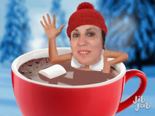 Merry Christmas Waving GIF