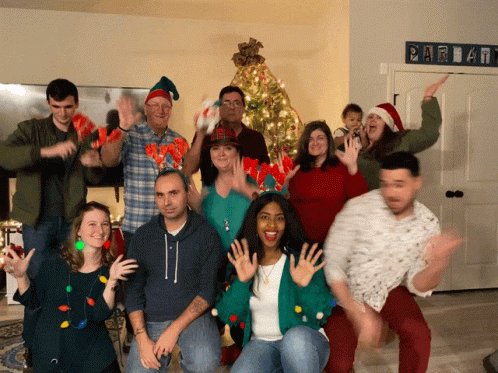 Merrychristmas Family GIF