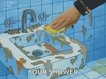 Messy Spongebob Square Pants GIF