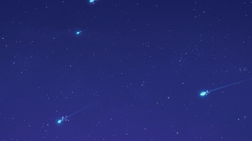 Meteor Shower Anime GIF